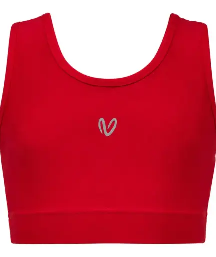 Girls’ Crop Top Sporting Red | Vasiliki