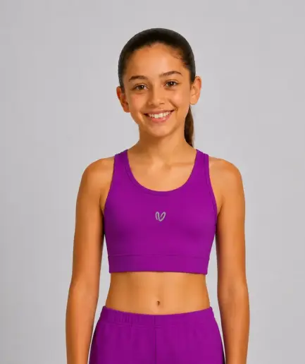 Girls’ Crop Top Zingara | Vasiliki