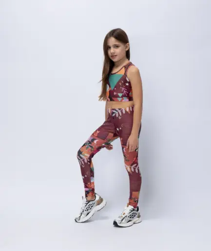 Girls’ Legging Chocolate Rooted | Vasiliki