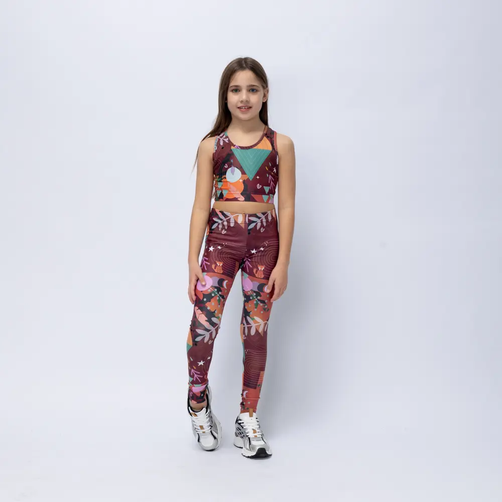 Girls’ Legging Chocolate Rooted Vasiliki - 3