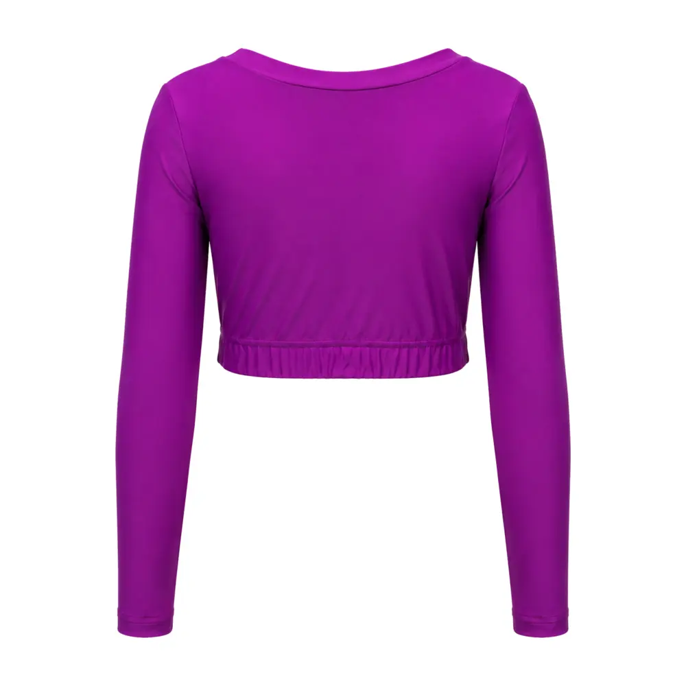 Girls’ Long Sleeve Crop Top Zingara Vasiliki - 2