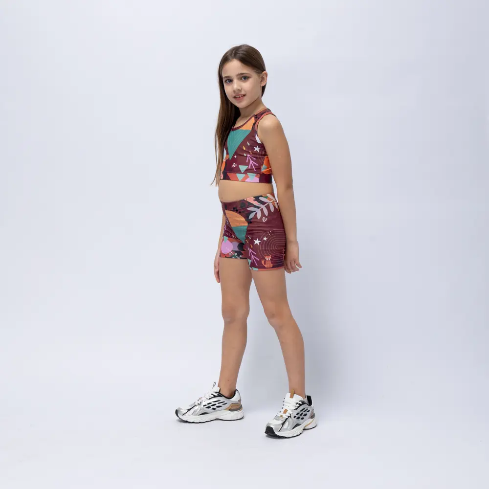 Girls’ Short Chocolate Rooted Vasiliki - 2
