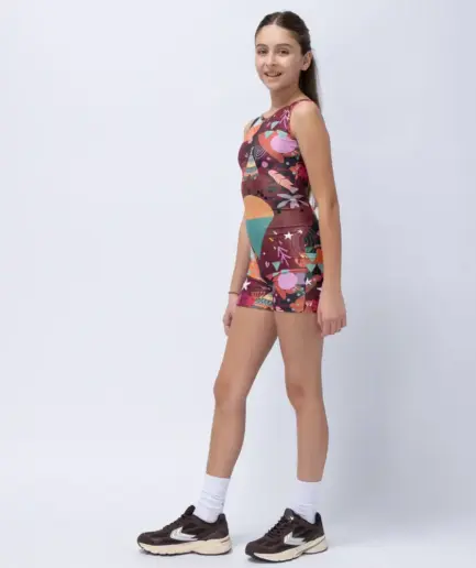 Girls’ Unitard Chocolate Rooted | Vasiliki
