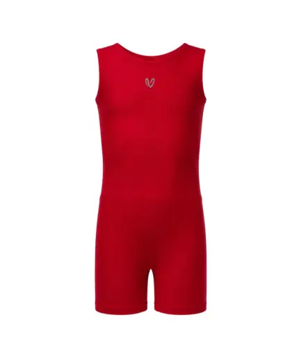 Girls’ Unitard Sporting Red | Vasiliki