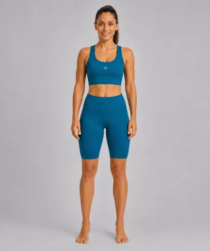 Women’s High-Waist Biker Short Oceanside | Vasiliki