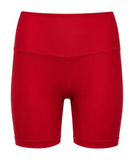 Women’s High-Waist Biker Short Sporting Red | Vasiliki