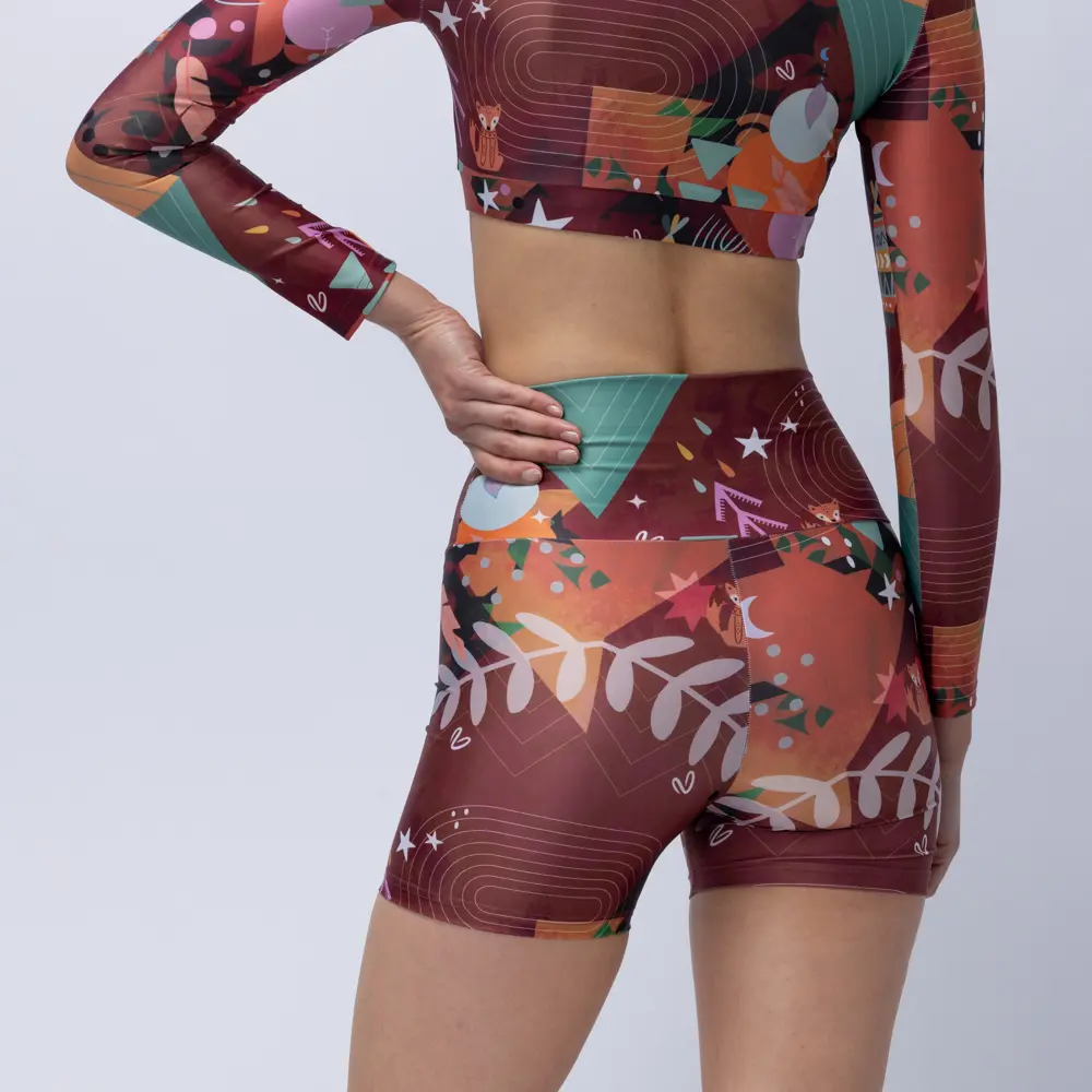 Women’s High-Waist Short Chocolate Rooted Vasiliki - 1