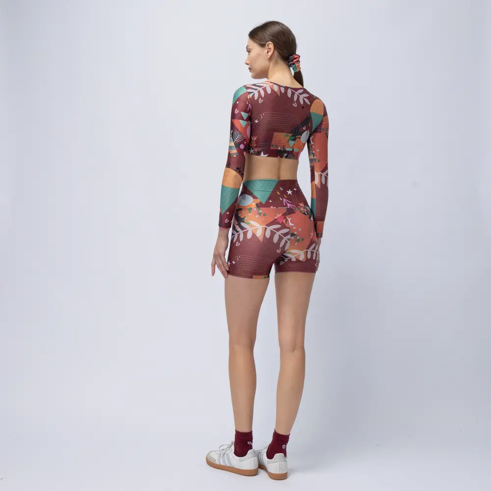 Women’s High-Waist Short Chocolate Rooted Vasiliki - 3