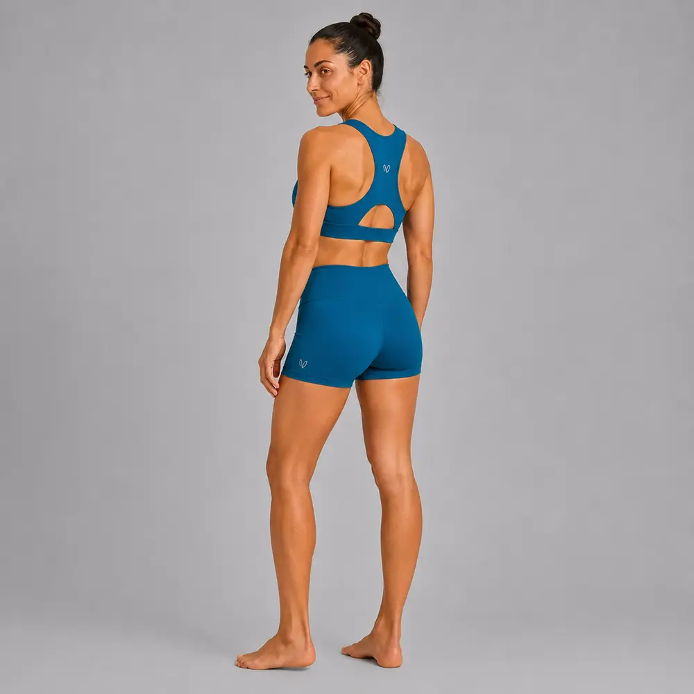 Womens-High-Waist-Short-Oceanside-Vasiliki-Lookbook-Rear-Three-Quarter