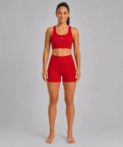 Women’s High-Waist Short Sporting Red | Vasiliki