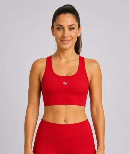 Women’s Sport Bra Sporting Red | Vasiliki
