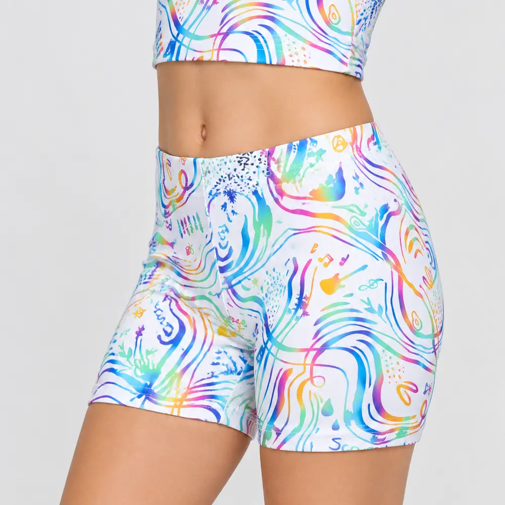 Girls’ Short Rainbow Light Vasiliki 3