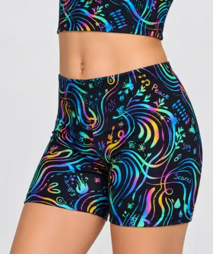 Girls’ Short Rainbow Night | Vasiliki
