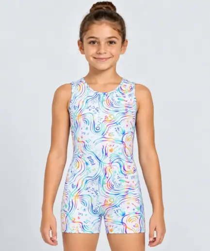 Girls’ Unitard Rainbow Light | Vasiliki