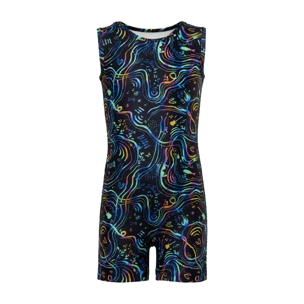 Girls’ Unitard Rainbow Night Vasiliki 1