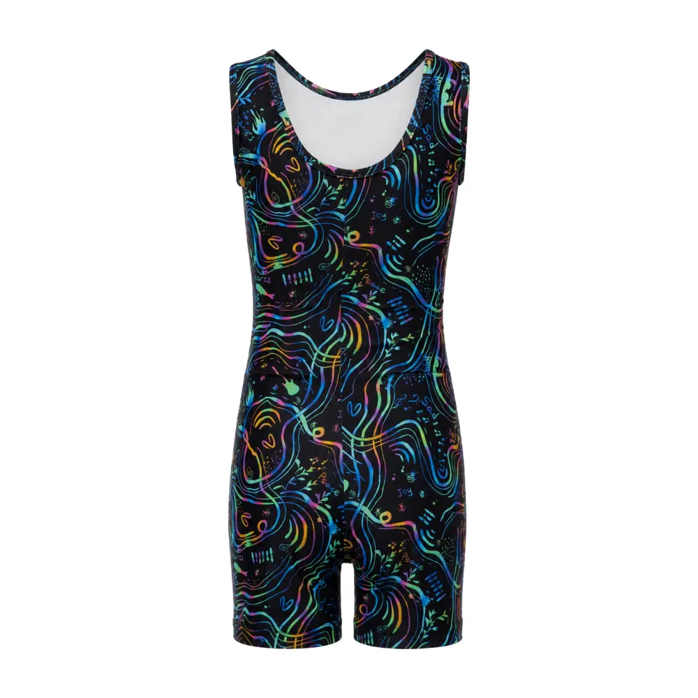 Girls’ Unitard Rainbow Night Vasiliki 2