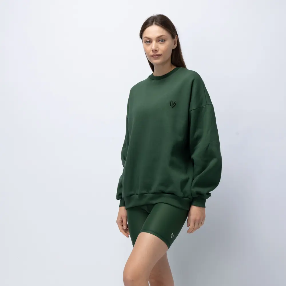 Women’s Pretender Fleece Crew Neck Pullover Vasiliki 3