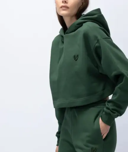 Women’s Pretender Fleece Cropped Hoodie | Vasiliki