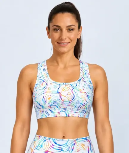 Women’s Sport Bra Rainbow Light | Vasiliki